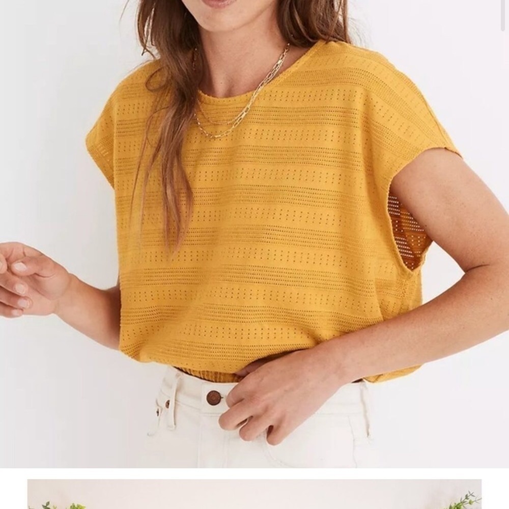 Madewell crop top women’s